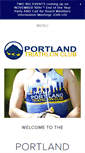 Mobile Screenshot of pdxtriclub.org